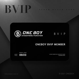 BVIP ONE BOY黑卡(此為客製化商品，無提供退貨服務)